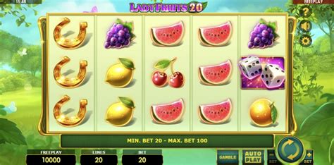 Lady Fruits 20 Betfair