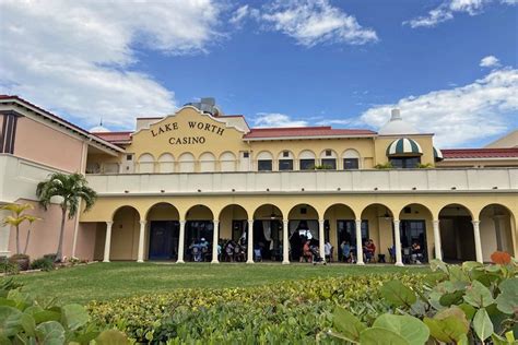 Lake Worth Praia Edificio Do Casino