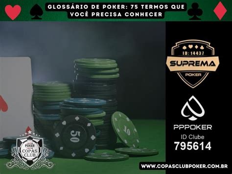 Lista De Termos De Poker