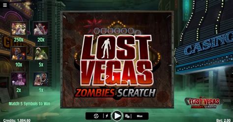 Lost Vegas Zombies Scratch 888 Casino