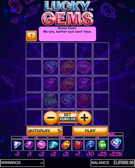 Lucky Gems Bodog