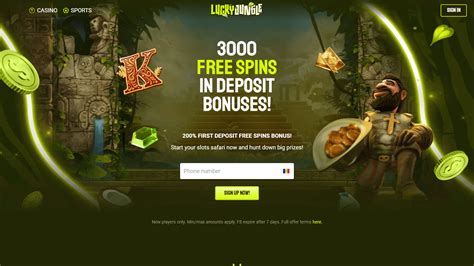 Lucky Jungle Casino Login