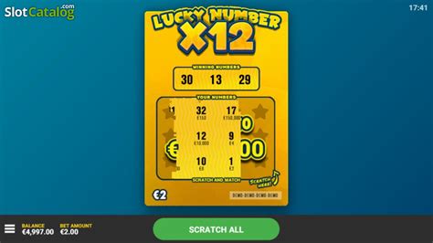 Lucky Number X12 Pokerstars