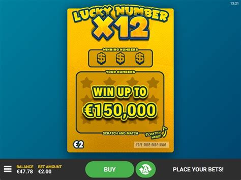 Lucky Number X12 Slot Gratis