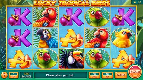 Lucky Tropical Birds Pokerstars