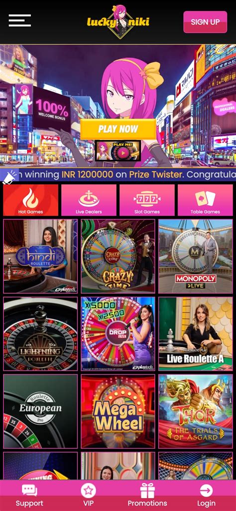 Luckyniki Casino Mobile