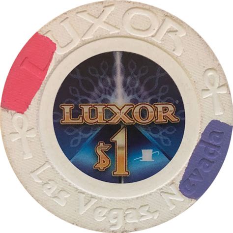 Luxor Casino Poker Chips