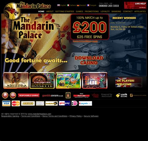 Mandarin Palace Casino Aplicacao