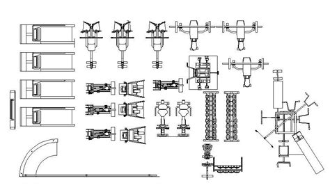 Maquina De Fenda De Autocad Dwg