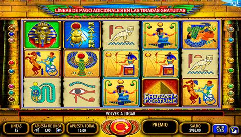 Maquinas De Fenda Gratis Farao S Fortune