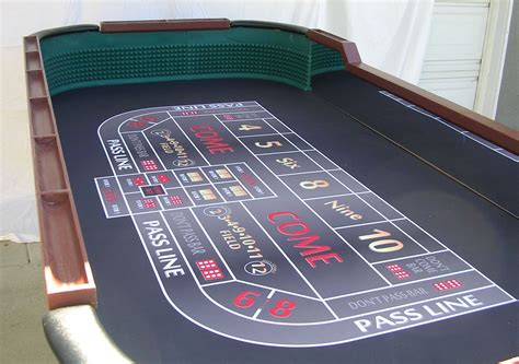 Marca De Poker De Mesa De Craps