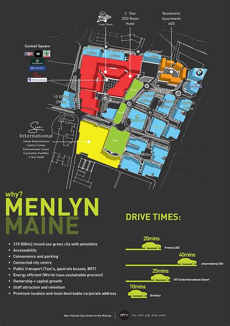 Menlyn Casino Mapa