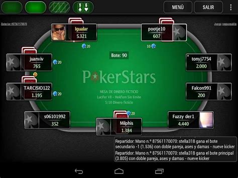 Mesa De Poker Classificacoes Pokerstars