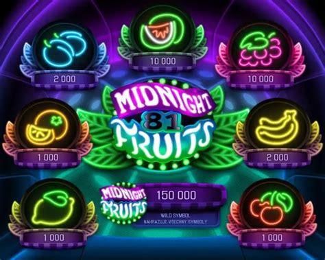 Midnight Fruits 81 Betano