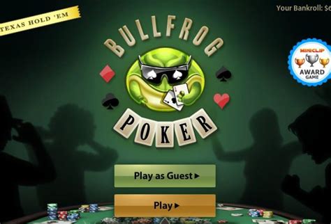 Miniclip Bullfrog De Poker Online