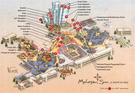 Mohegan Sun Casino Mapquest