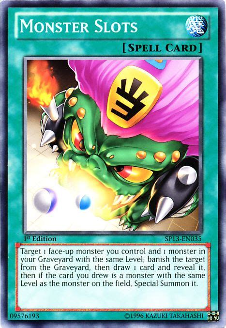 Monster Slot Ygo