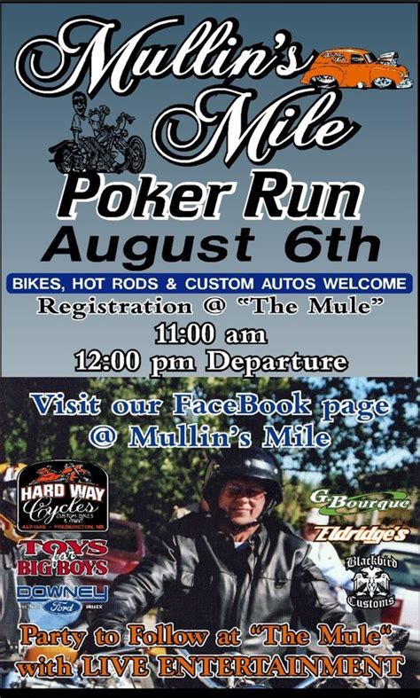 Mullins Milha Poker Run