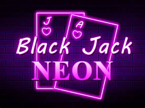 Neon Black Jack