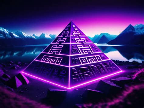 Neon Pyramid Brabet