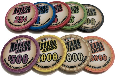 Nevada Jack Fichas De Poker Revisao