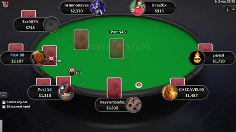 Nl Holdem Pokerstars