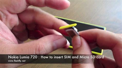 Nokia Lumia 720 Slot Microsd