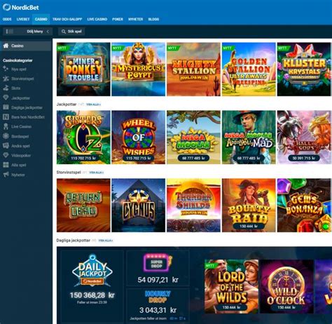 Nordicbet Casino Online