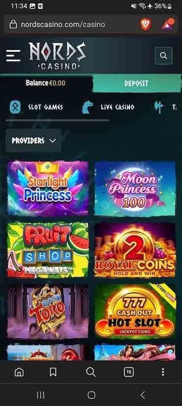 Nords Casino App