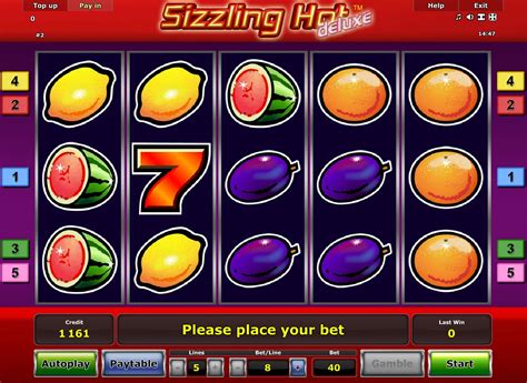 Novomatic Slots Online Sizzling Quente