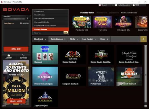 O Bovada Casino De Download