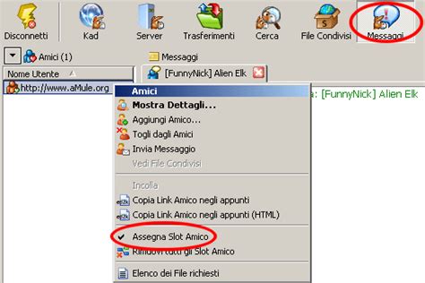 O Emule Assegna Slot Amico