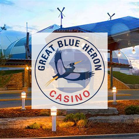 O Great Blue Heron Caridade Casino Porta Perry No Canada