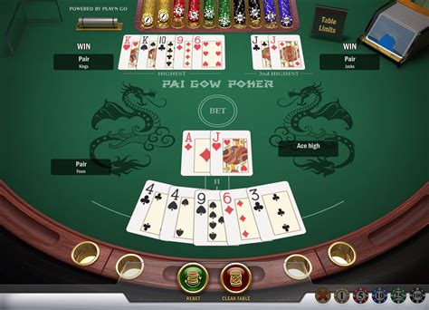 O Pai Gow Poker Regras De Estrategia