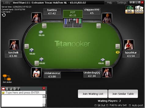 O Titan Poker Download Ipad