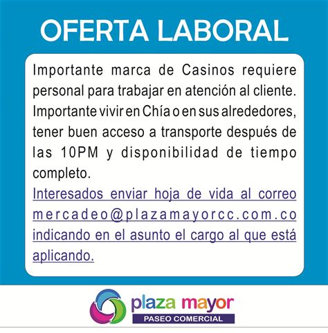 Oferta De Empleo Casino Df