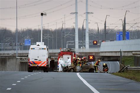 Ongeval A4 Sloten