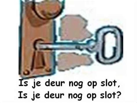 Op Slot Doen Synoniem