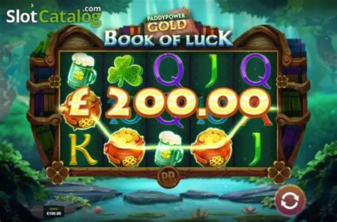 Paddy Power Gold Book Of Luck Slot Gratis