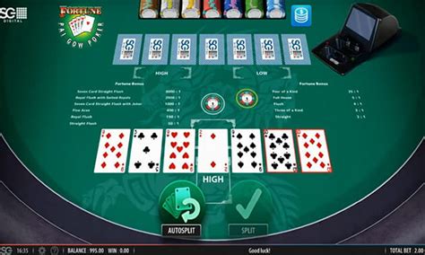 Pai Gow Poker Online Com Bonus