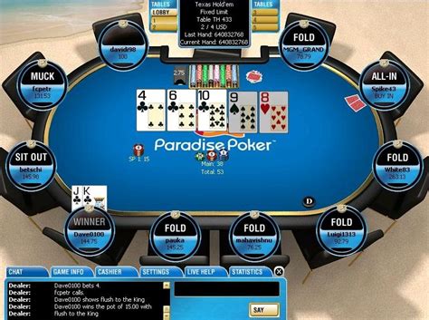 Paradise Poker Dolar Quarto