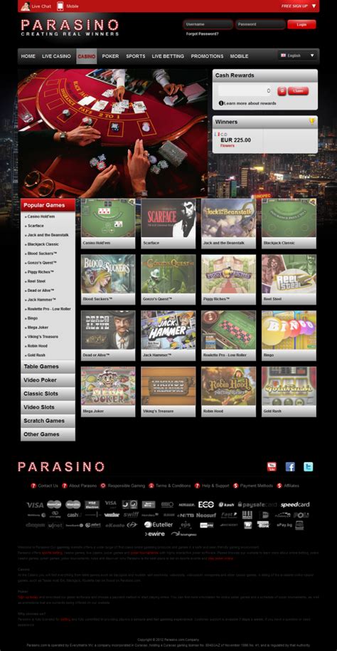 Parasino Casino Peru