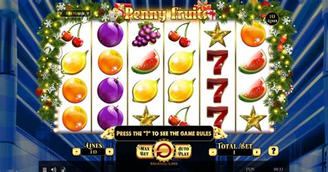 Penny Fruits Christmas Edition 888 Casino