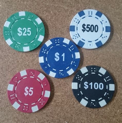 Pequena Tesouros Fichas De Poker