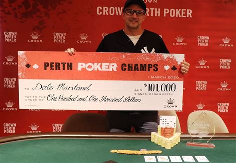 Perth Poker Champs Agenda