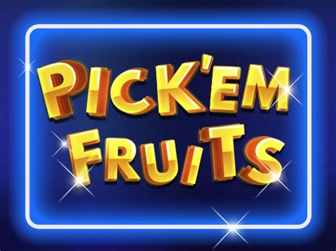 Pick Em Fruits Pokerstars