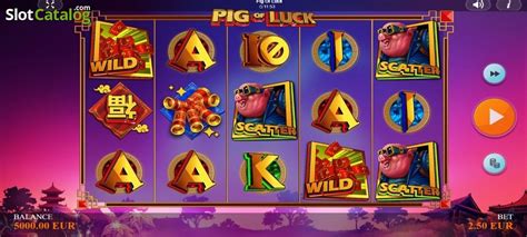 Pig Of Luck Slot Gratis