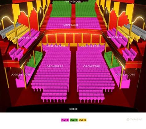 Plano De La Salle Du Casino De Paris