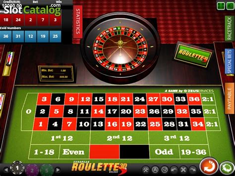 Play 3d European Roulette Slot