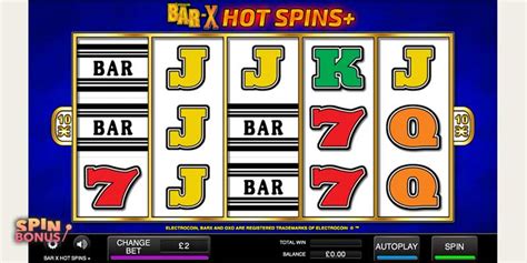 Play Bar X Hot Spins Slot